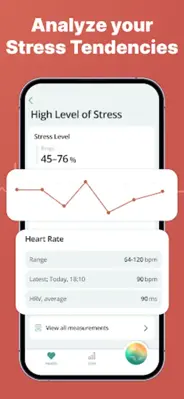 Pulsebit Heart Rate Monitor android App screenshot 1